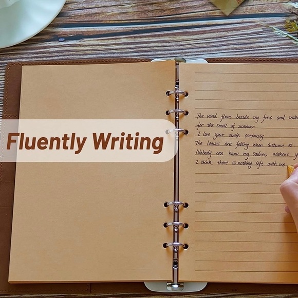 Mushroom PU Leather Journal, Brown, NWOT - Picture 5 of 14